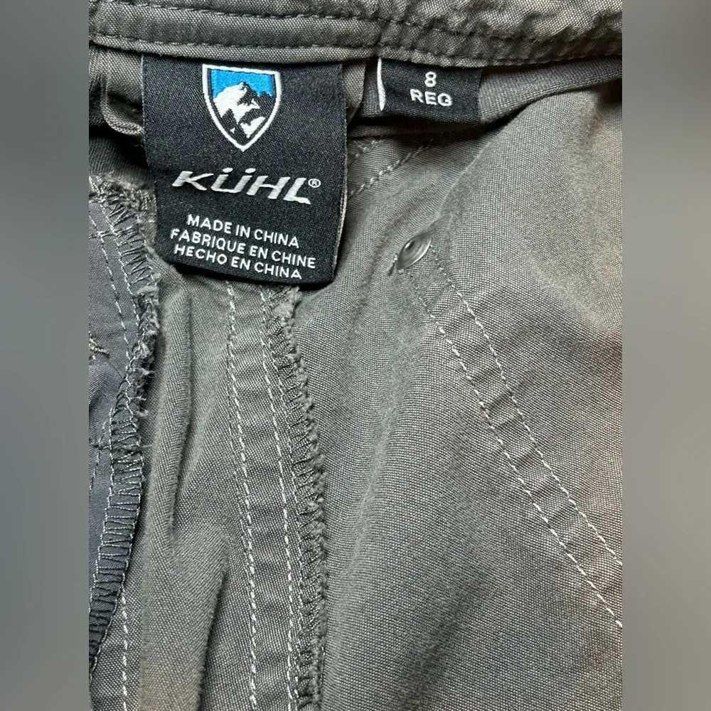 KÜHL Patina Dye Hiking Outdoor Pants – Gray – Women’s Size 8 Regular